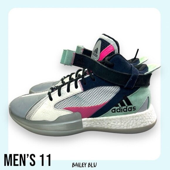 Adidas Posterize Trifecta White Reflective Basketball Shoe EG6875 Sz 11 - Picture 1 of 10